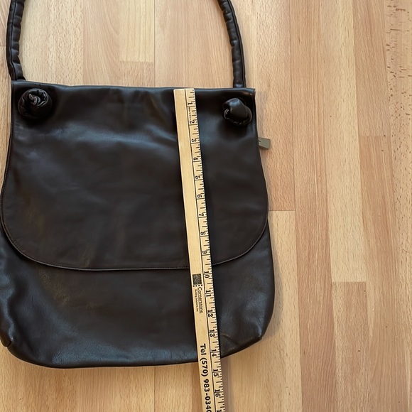 Liza Gantz Brown Soft Leather Bag - Picture 5 of 10